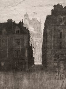 Dieppe, La Rue Notre Dame da Walter Sickert