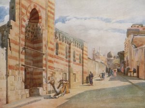 Una moschea nel quartiere Saida Zeineb, Il Cairo
