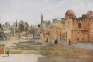 Haram Es Shereef, Gerusalemme da Walter Spencer Stanhope Tyrwhitt