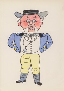Figure dai libri per bambini: Mr Pickwick da Walter Trier
