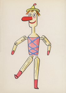 Figure dai libri per bambini: Pinocchio da Walter Trier