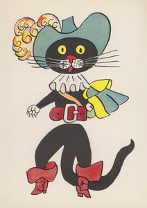 Figure dai Libri per Bambini: Il Gatto con gli Stivali da Walter Trier