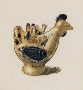Vecchio giocattolo da Walter Trier