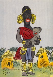 I costumi pazzi di Walter Trier: Africa Centrale da Walter Trier
