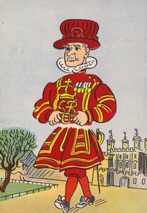 I costumi pazzi di Walter Trier: Inghilterra, Beefeater
