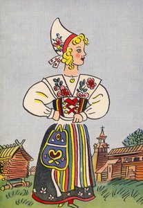 I costumi pazzi di Walter Trier: Svezia da Walter Trier