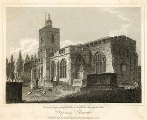 Chiesa di Stepney, Londra da Walter Wallis