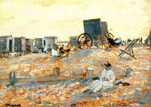 Scena di spiaggia da Walter Westley Russell