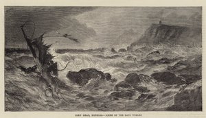 Glen Head, Donegal, scena dei recenti naufragi