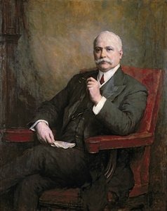 Ritratto di Sir Edward Hopkinson Holden (1848-1919) Primo Barone 1911
