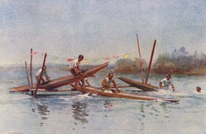 Nuova Zelanda: Gara di canoe a ostacoli da Walter Wright