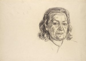 Ritratto di Adele Elenco da Walther Gamerith