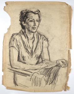 Ritratto di Frauke Lauterbach da Walther Gamerith