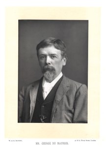 George Du Maurier, scrittore e artista britannico, c. 1895
