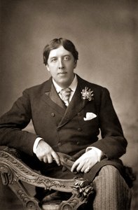Oscar Wilde, scrittore irlandese, spiritoso e drammaturgo, c. 1890 da WandD Downey