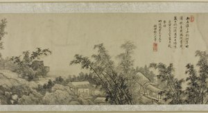 Il pendio di bambù da Wang Hui