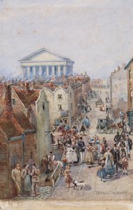 Hill Street, 1850 da Warren Blackham