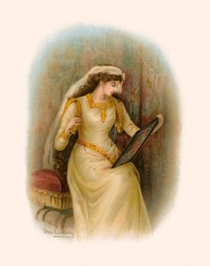 La dama di Shalott di Tennyson da Warry
