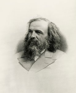 Ritratto di Dmitri Ivanovich Mendeleev da Warwick (after) Brookes