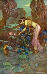 Sita trova Rama tra i fiori di loto, 1913