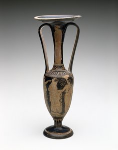 Loutrophoros con scena di matrimonio, 425-420 a.C. da Washing Painter (attr. to)