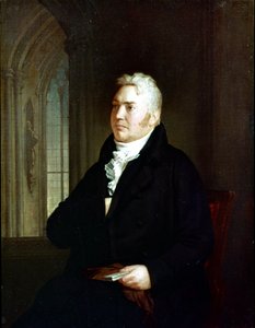 Ritratto di Samuel Taylor Coleridge (1772 - 1834). Dipinto attribuito a Washington Allston (1779 - 1843) da Washington Allston