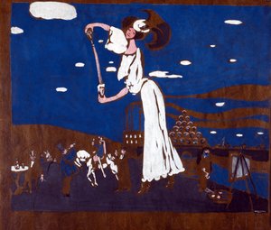 Manifesto pubblicitario per una panetteria francese da Wassily Kandinsky