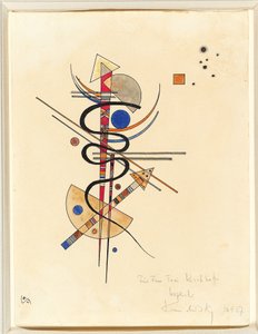 Aquarell für Frau Toni Kirchhoff da Wassily Kandinsky