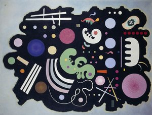 Patchwork Nero da Wassily Kandinsky