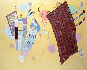 Tensioni delicate da Wassily Kandinsky