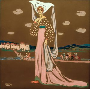 La notte, (Dama che passeggia)