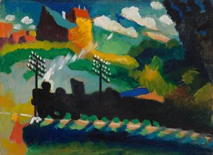 Ferrovia presso Murnau da Wassily Kandinsky