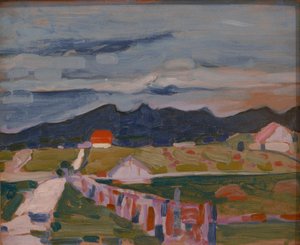 Campi vicino a Murnau