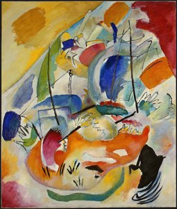 Improvisation 31, battaglia navale - Pittura di Vassily Kandinsky