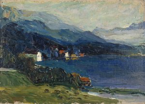 Lago Kochel, c. 1902 da Wassily Kandinsky