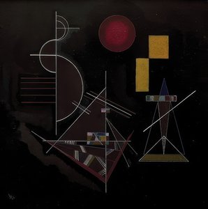 Leggero nel pesante (licht in zwaar), 1929 da Wassily Kandinsky