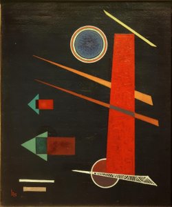 Potente rosso da Wassily Kandinsky