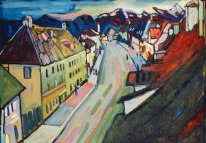 Murnau-Mercato Superiore da Wassily Kandinsky