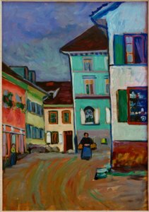 Murnau – Johannisstraße da Wassily Kandinsky