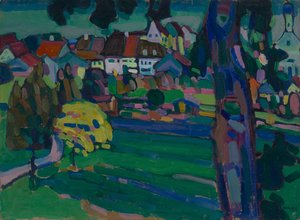 Murnau – Studio per "Paesaggio con tronco d