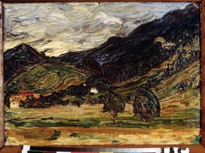 "Paesaggio" Pittura di Vassily Kandinsky da Wassily Kandinsky