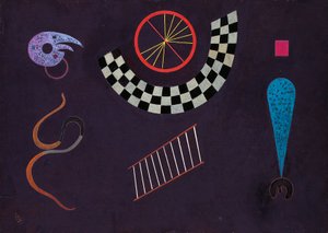 Nastro con quadrati da Wassily Kandinsky