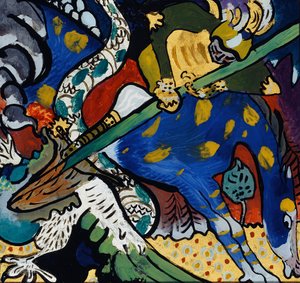 San Giorgio I, 1911 da Wassily Kandinsky