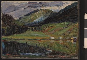 Lago di Spitzing da Wassily Kandinsky