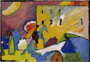 Studio per Improvvisazione 3, 1909 da Wassily Kandinsky