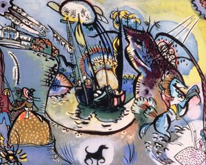 Il Porto, 1916 da Wassily Kandinsky
