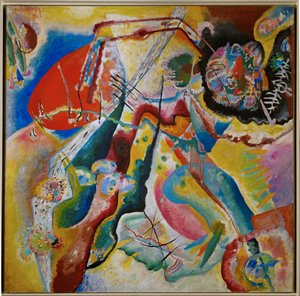 La macchia rossa da Wassily Kandinsky