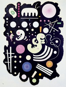 Variegato nero da Wassily Kandinsky