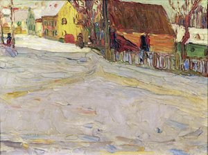 Paesaggio urbano da Wassily & Marc Franz (1880 1916) Kandinsky