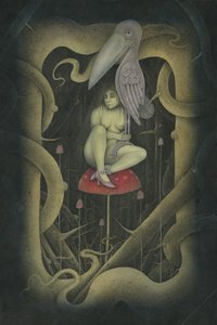 UN UCCELLO NELLA MANO, 2007 (tecnica mista) da Wayne Anderson